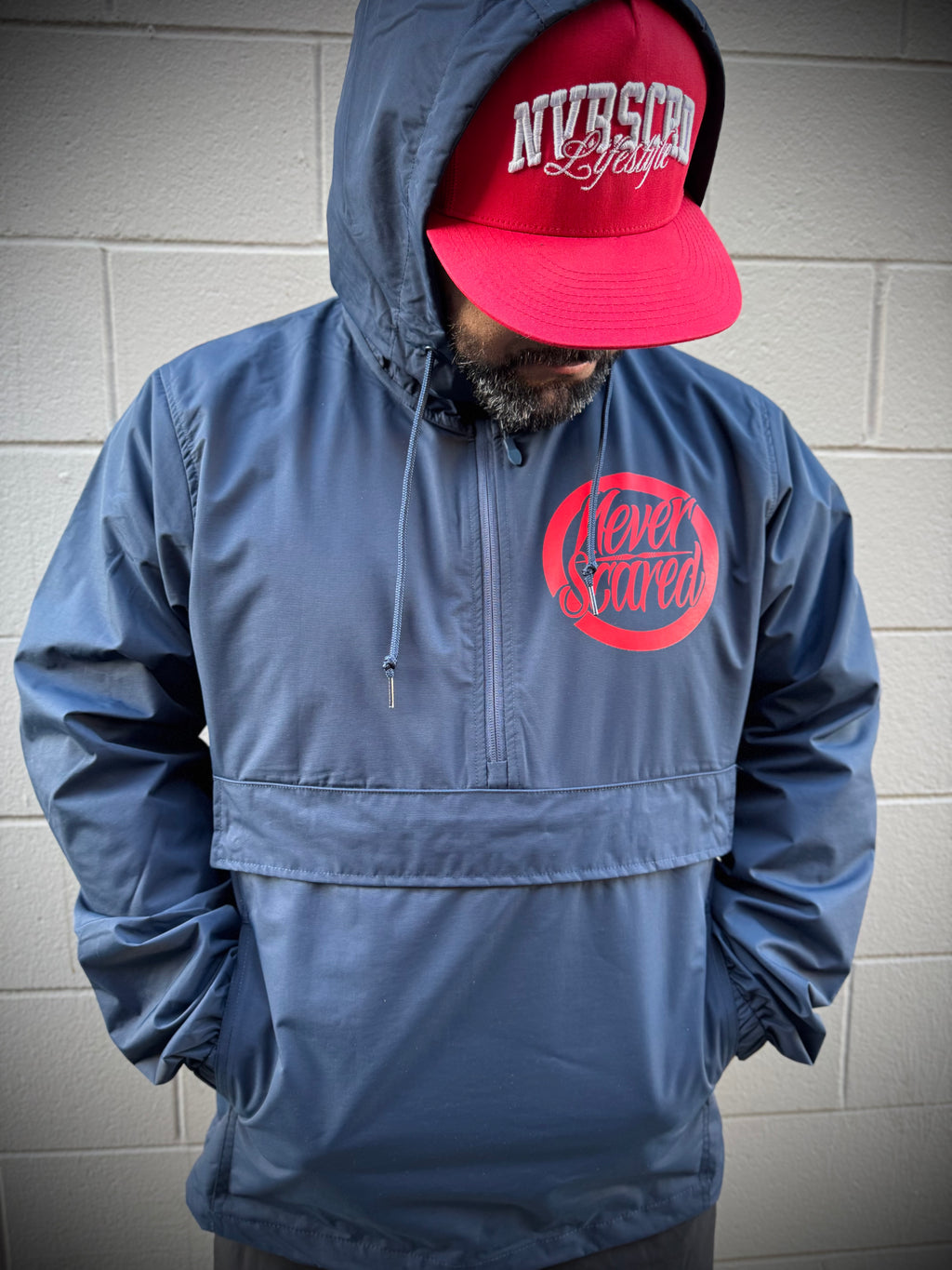 Wind assasin Navy/Red