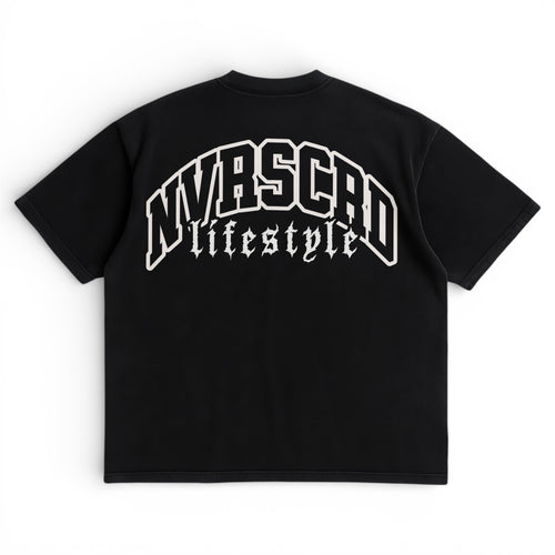 Black/white team logo T