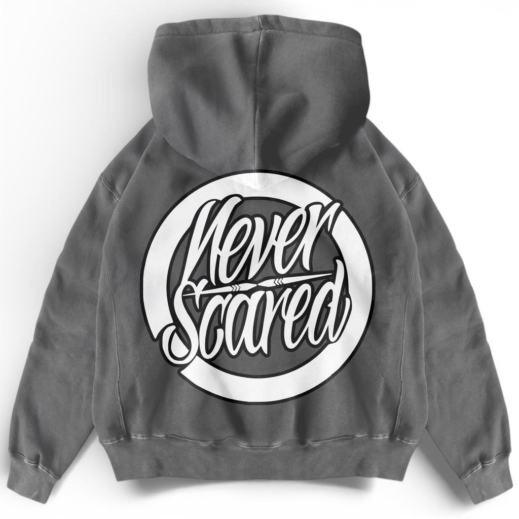 Ash grey OG dot hoodie