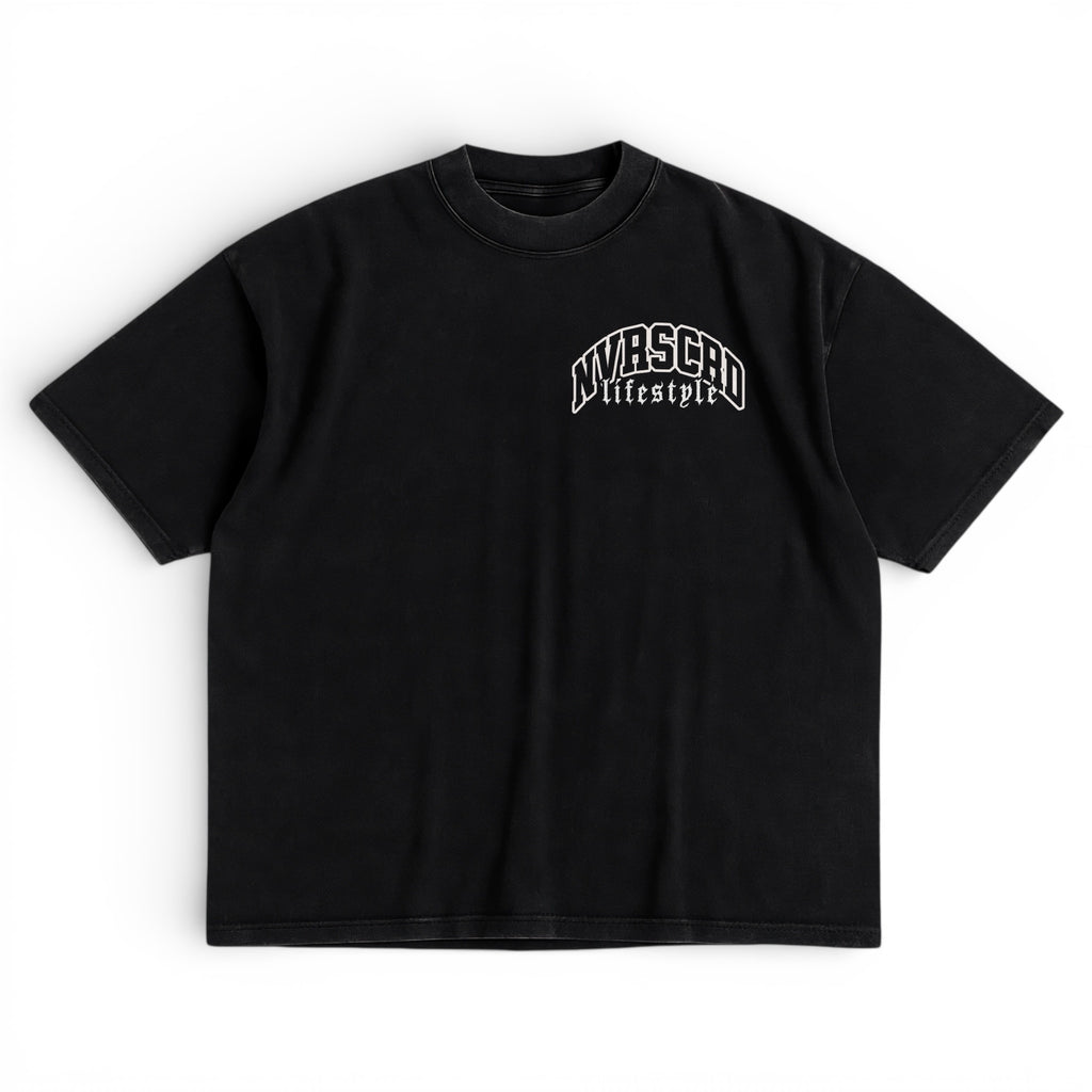 Black/white team logo T