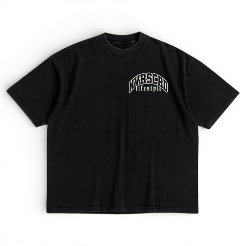 Black/white team logo T