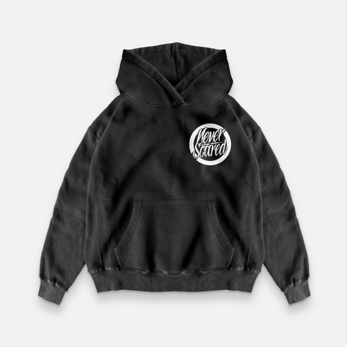 OG dot hoodie black