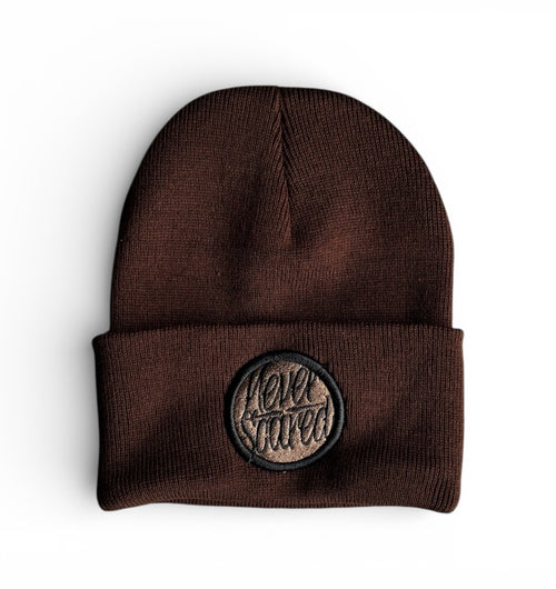 Brown OG DOT Beanie