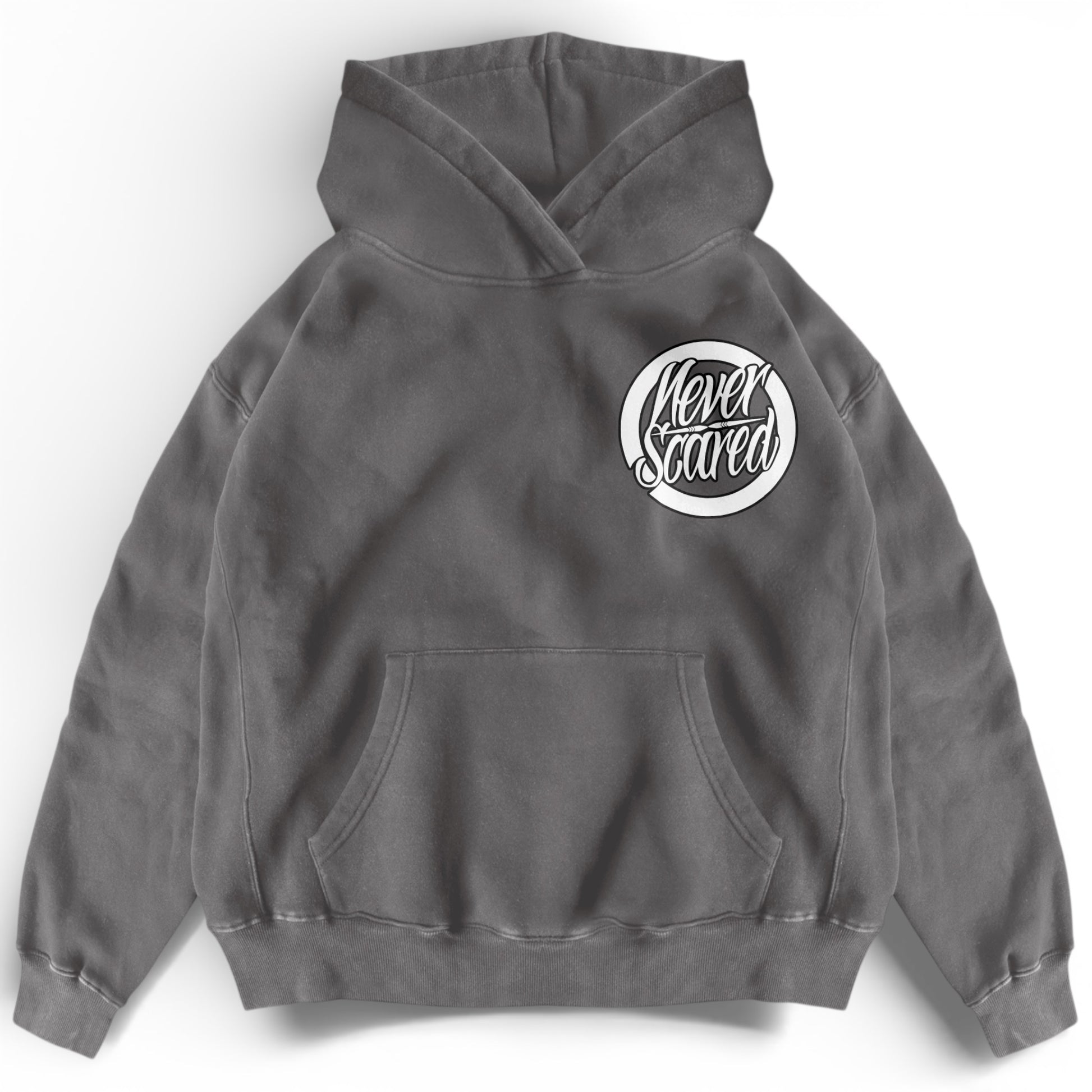 Ash grey OG dot hoodie