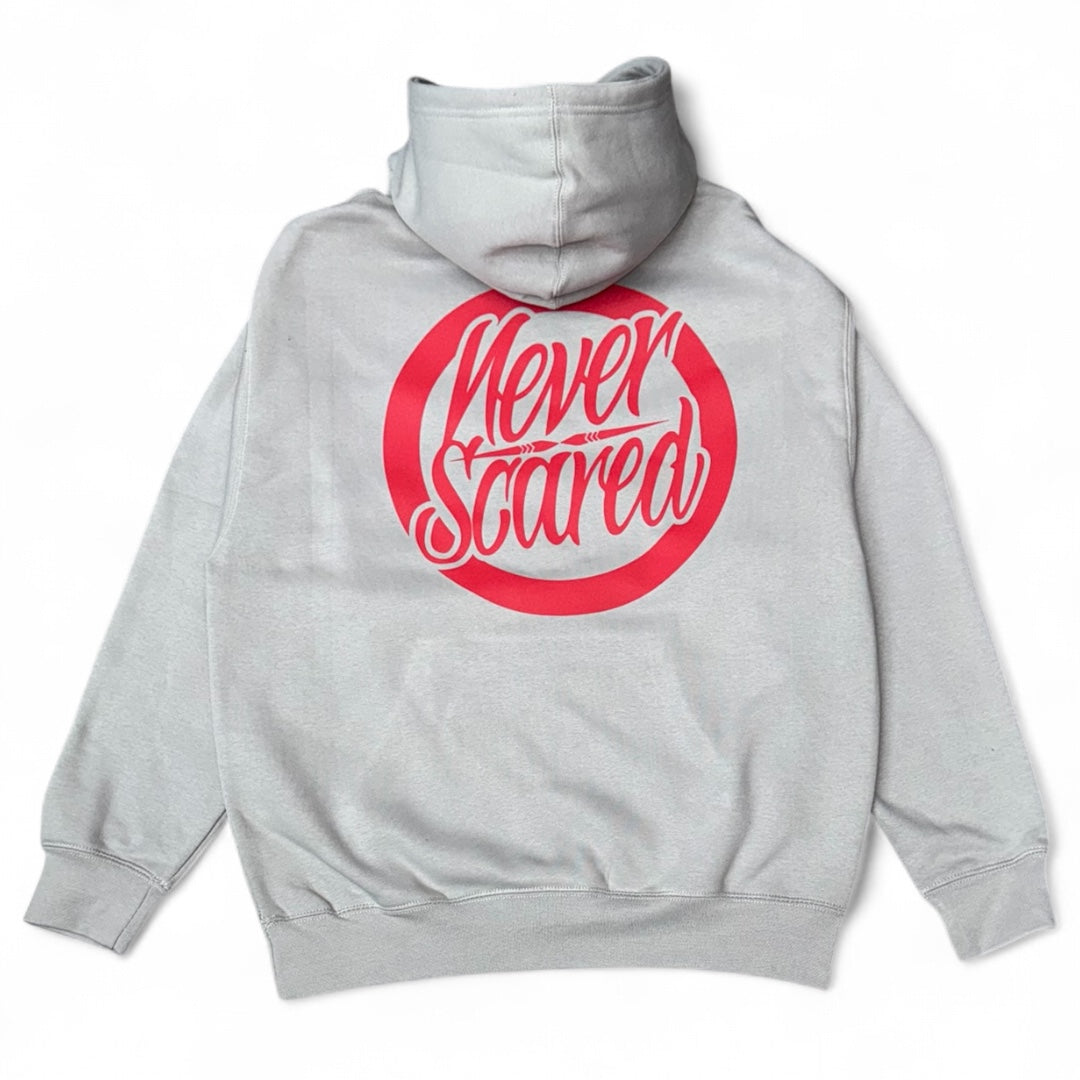 OG DOT HOODIE CEMENT/RED