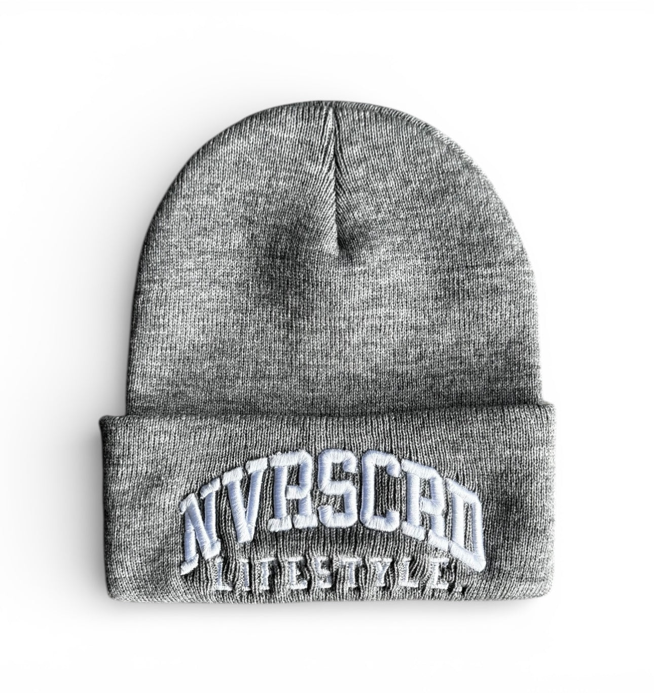 Grey TEAM LOGO Beanie
