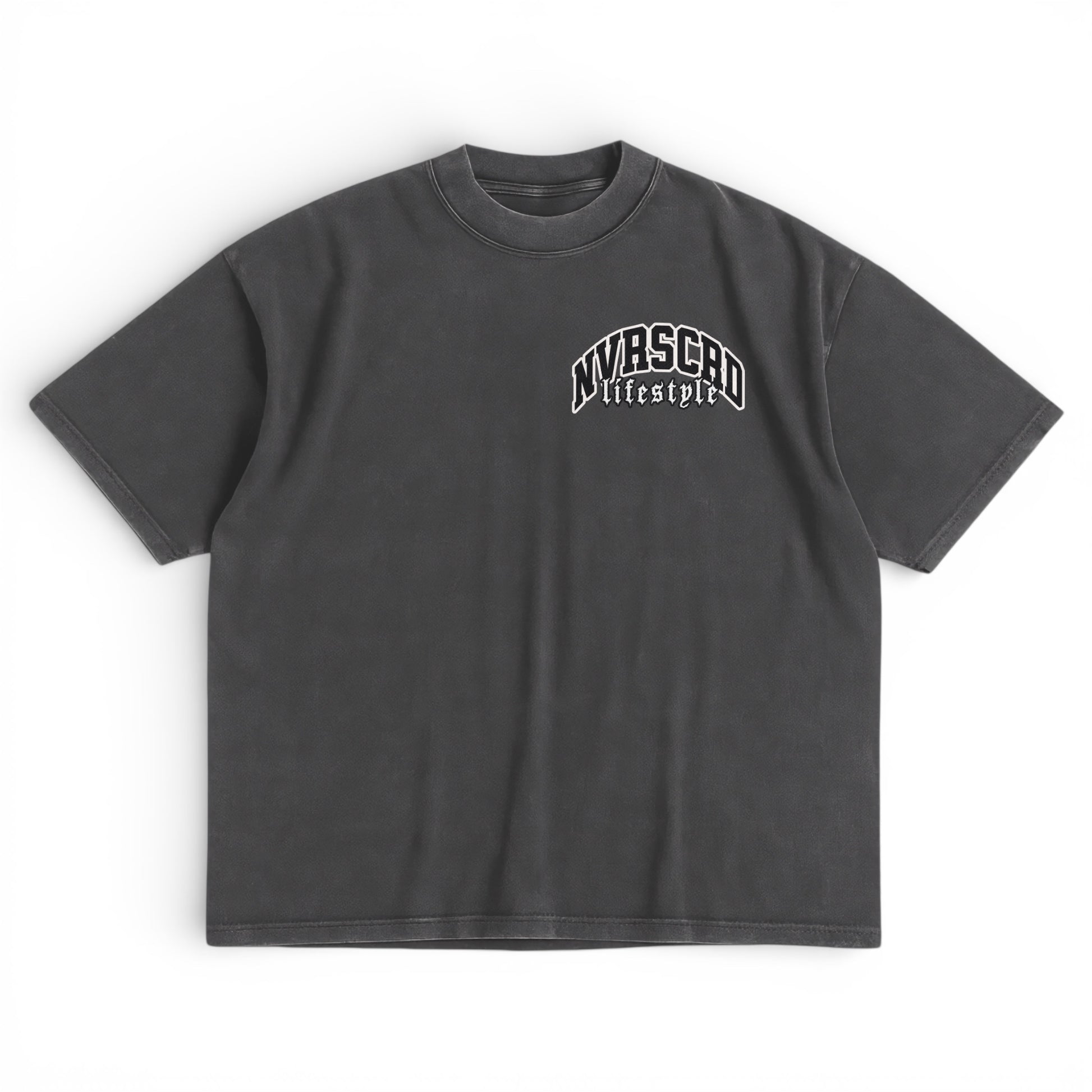 Grey wash team logo T