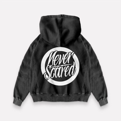 OG dot hoodie black