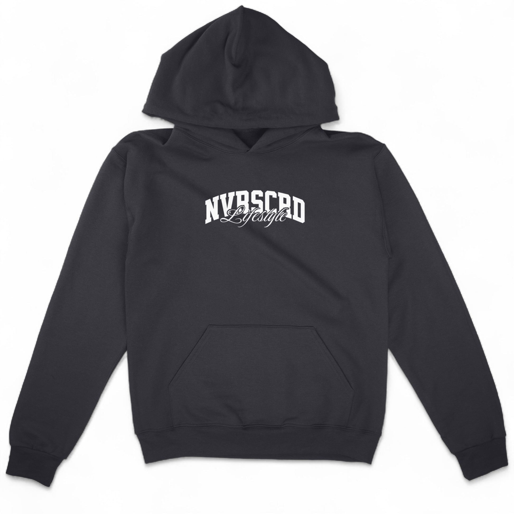 Team logo hoodie black