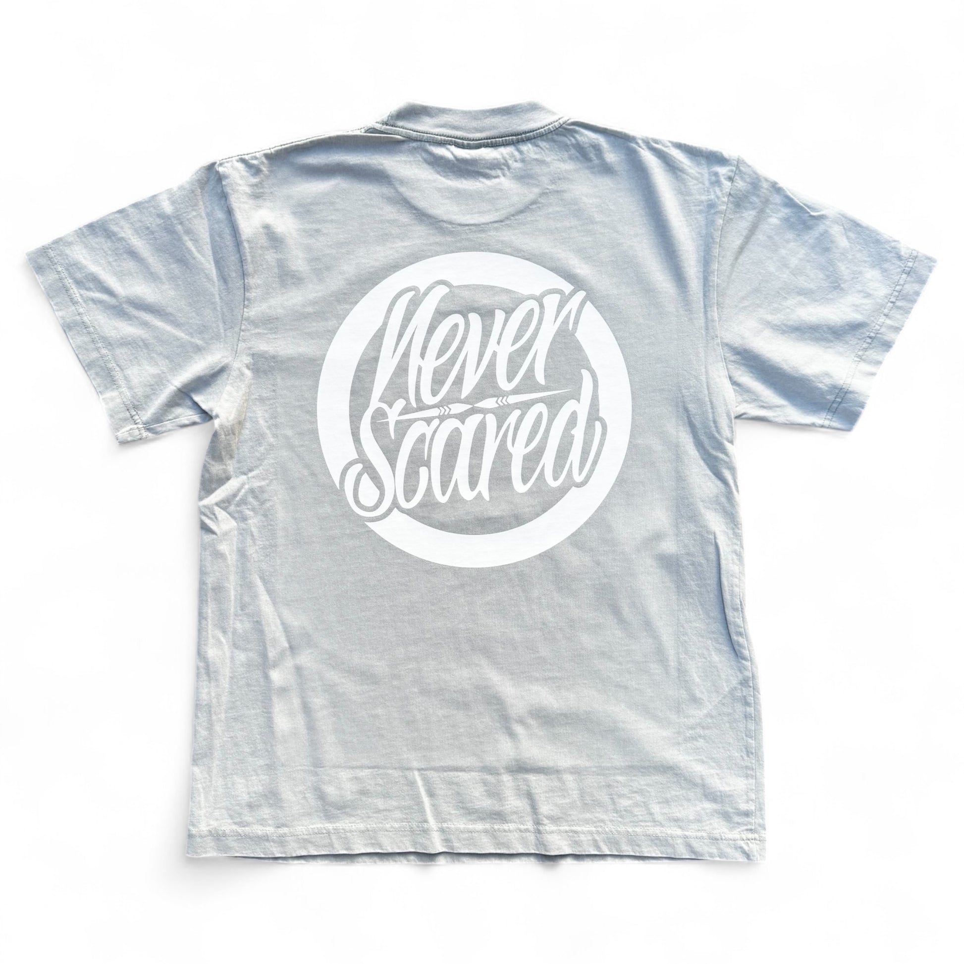 Smoke grey/white T