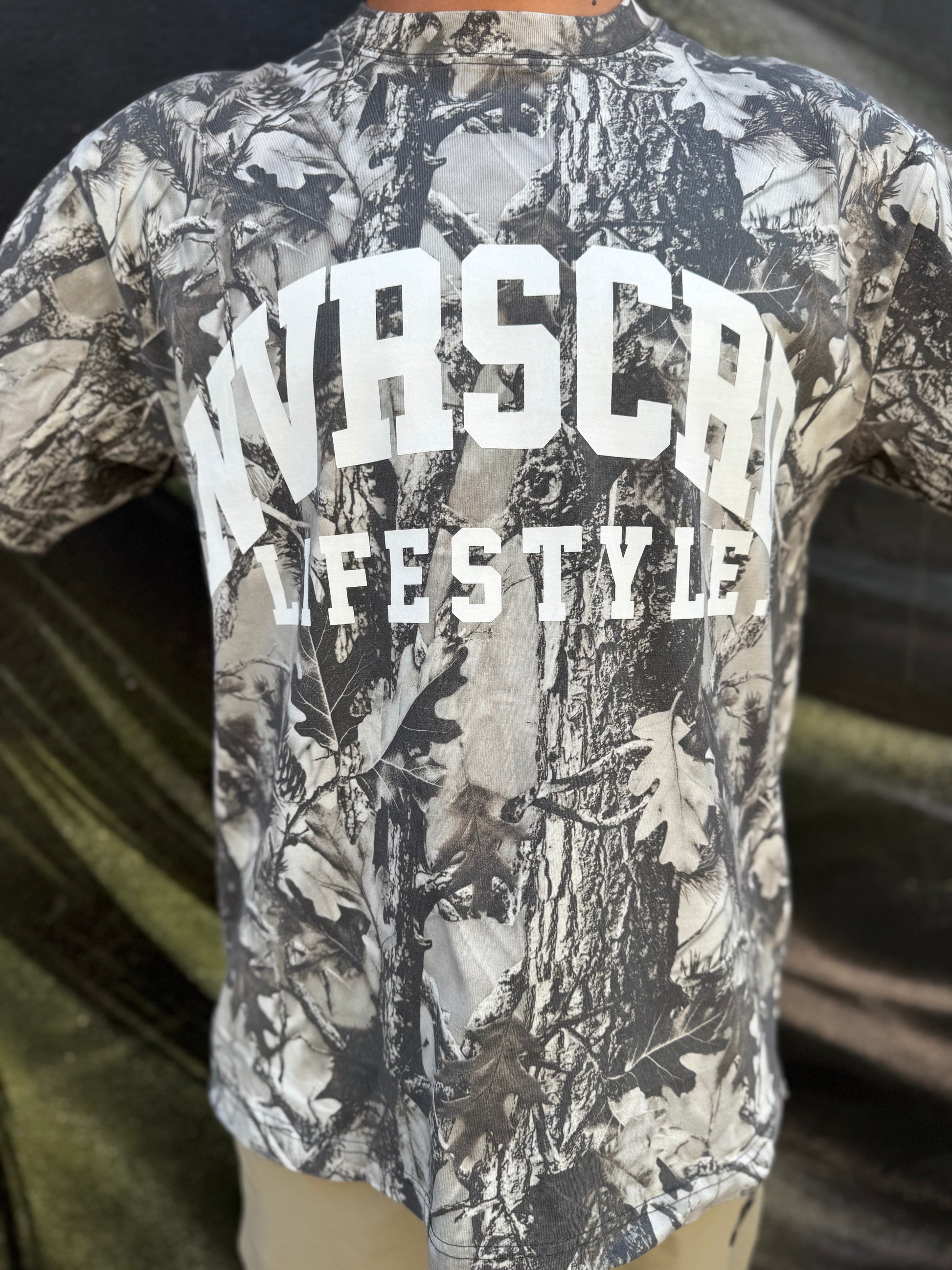 Team Logo Grey Tree Camo