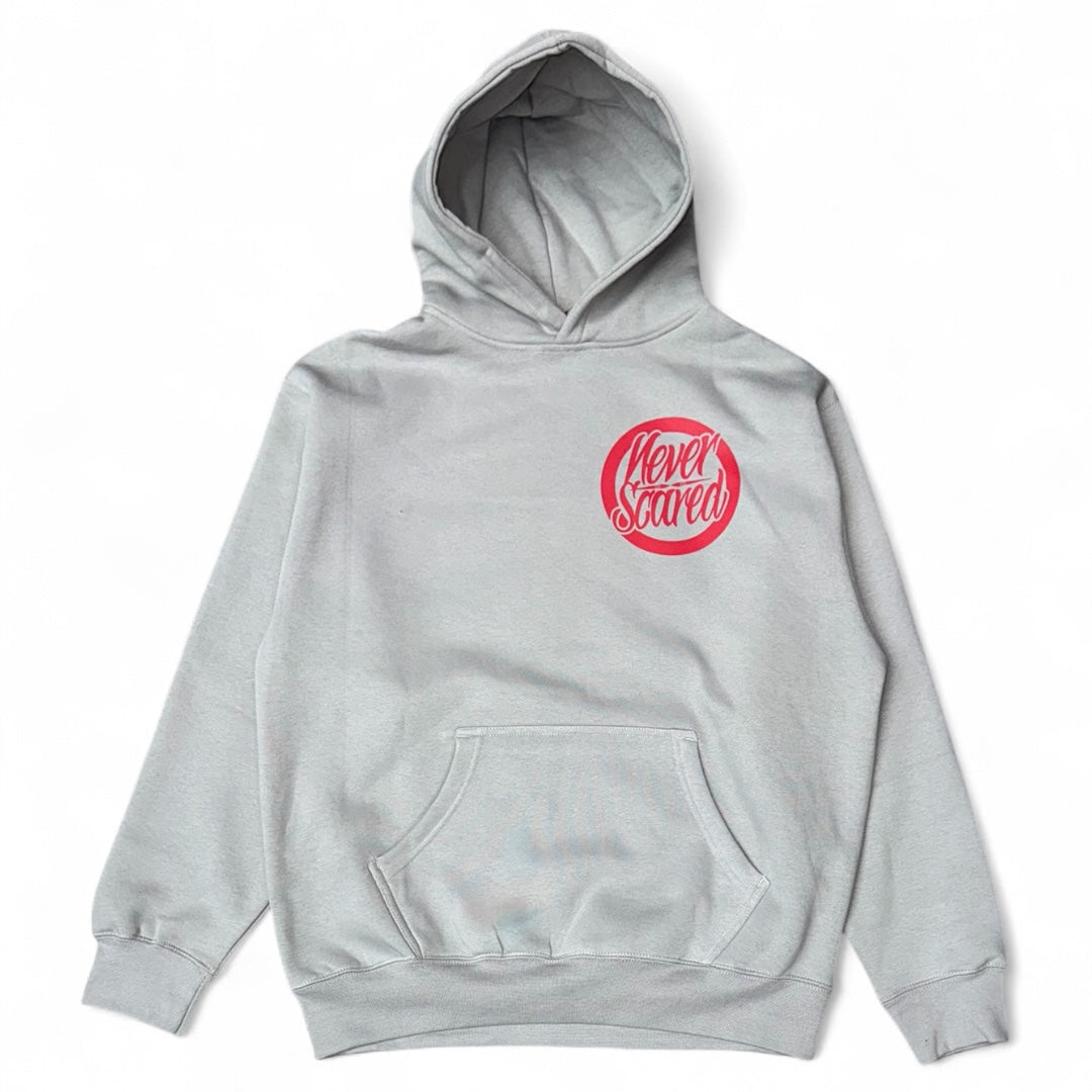 OG DOT HOODIE CEMENT/RED