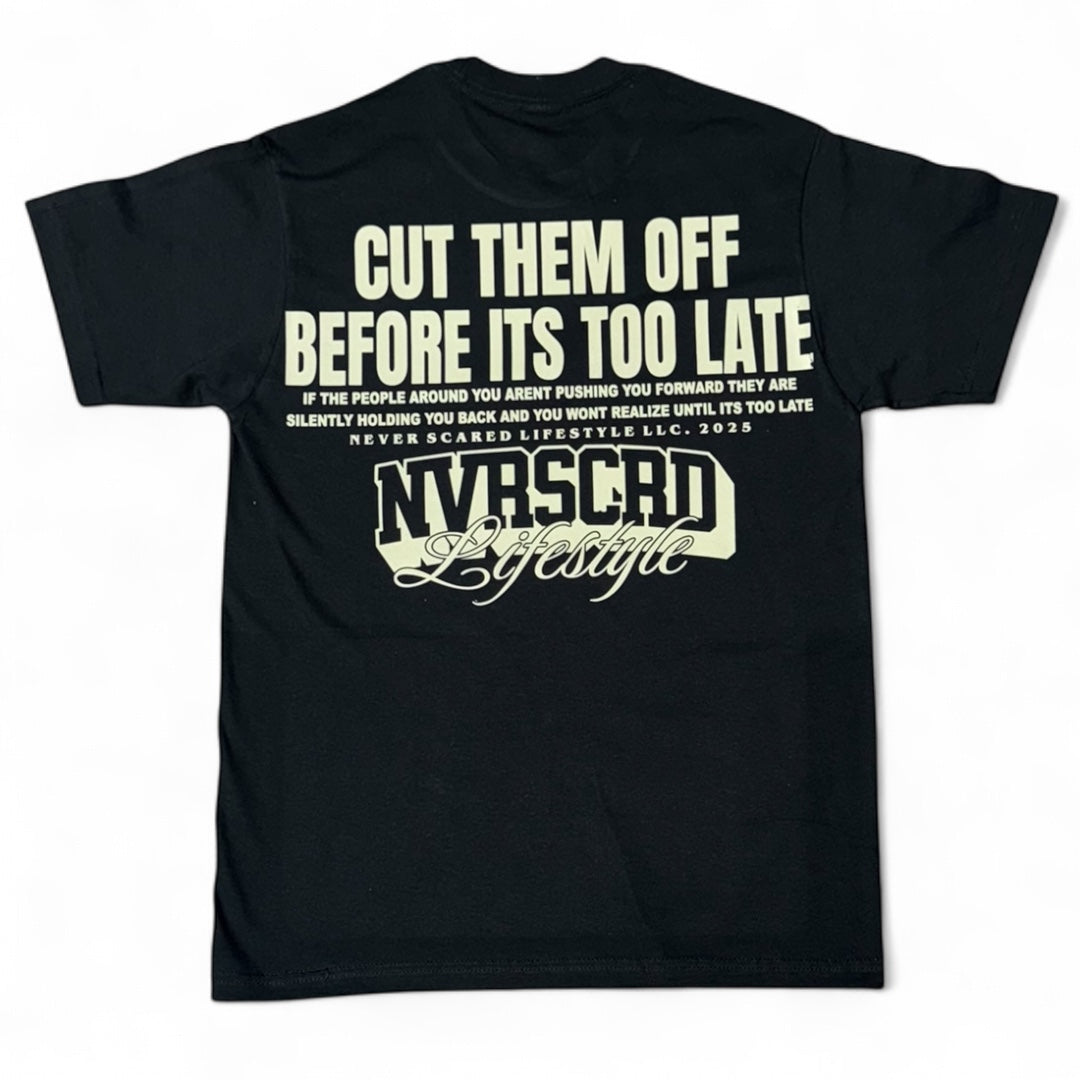 CUT THEM OFF T BLK/KHKI