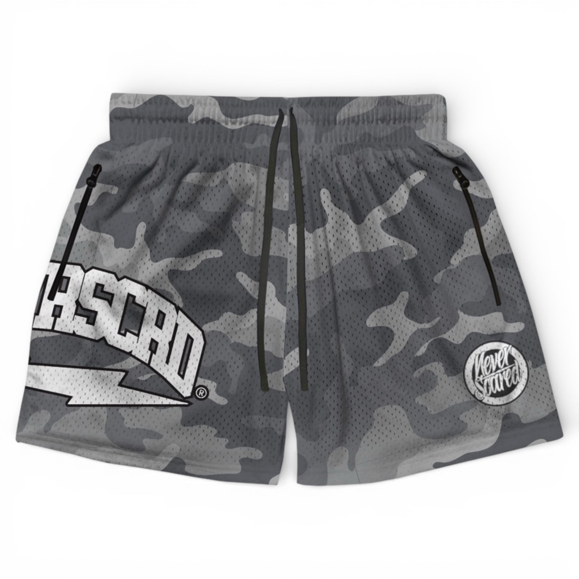 Grey camo OG Team hoop shorts