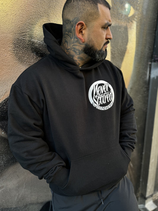 OG Blk/Wht heavyweight hoodie